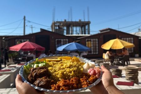 بومگردی با ویو دریا در بندر نخیلو بندر لنگه