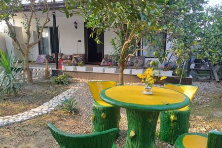 سوئیت حیاط دار در بابل - آغوزبن - همکف