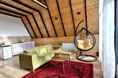 کلبه سوئیسی با جکوزی در رامسر - لرسانور