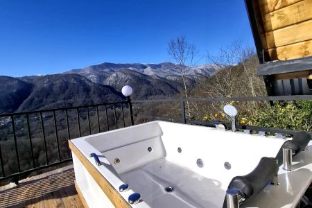 کلبه سوئیسی با جکوزی در رامسر - لرسانور