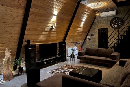 کلبه سوئیسی استخردار در خمام - خواچکین