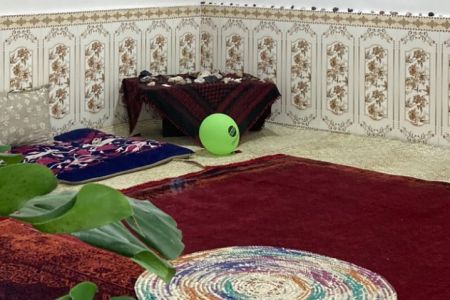 خانه ساحلی نزدیک قلعه پرتغالی ها در هرمز