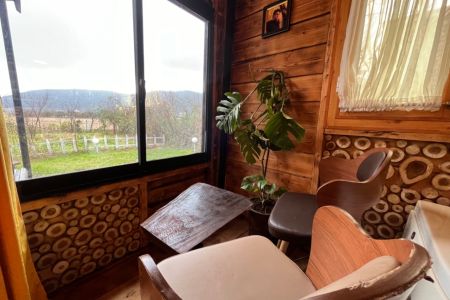 کلبه چوبی جکوزی دار در ماسال - وشمه سرا