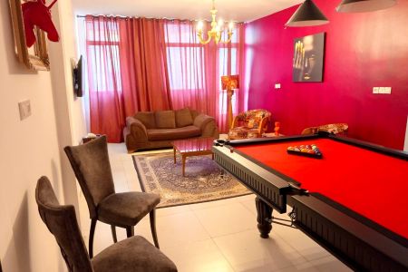 سوئیت مبله با میز بیلیارد در جنت آباد - ط ۳