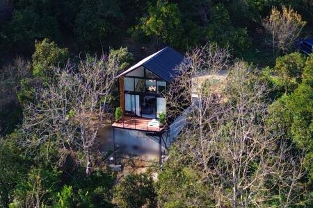 کلبه جنگلی با ویو کوه و دریا در اربه کله