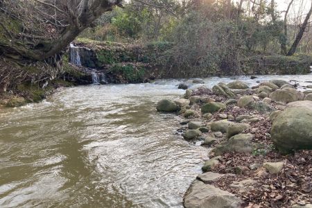 کلبه سوئیسی کنار رودخانه بابلرود - کاردرکلا