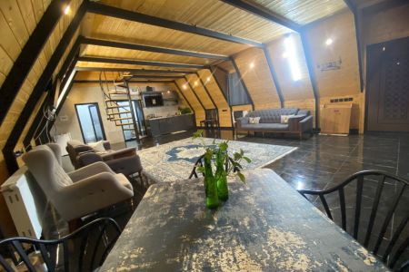 کلبه سوئیسی کنار رودخانه بابلرود - کاردرکلا