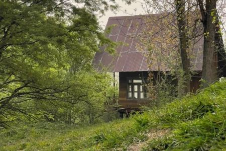 کلبه چوبی در ساری - کیاسر