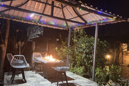 کلبه سوئیسی با جکوزی در لنگرود - سالکویه