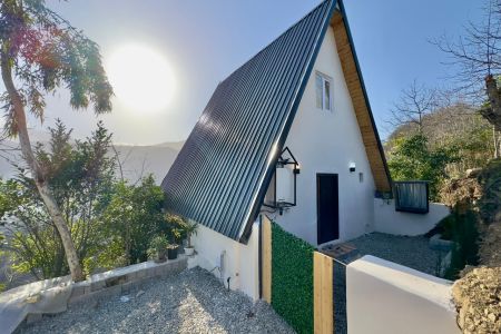 کلبه سوئیسی با جکوزی در رامسر - لرسانور