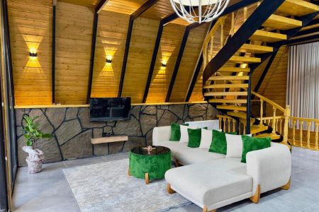 کلبه سوئیسی استخردار در رامسر - آزارچال