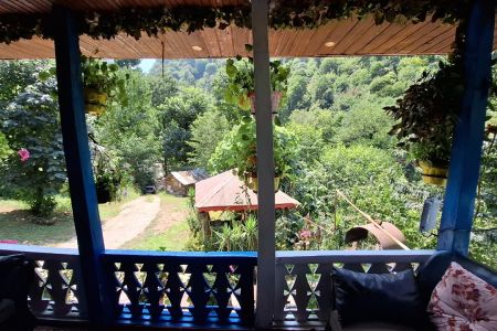 خانه روستایی دو طبقه در ماسال - چسلی