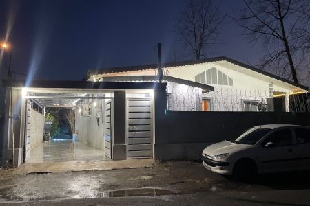 خانه ویلایی در بندر انزلی - شانگهای پرده