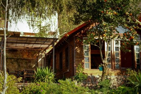 خانه چوبی با کلبه درختی در زیرآب - سرخکلاتپه