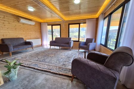 کلبه چوبی جکوزی دار در ورمیه ماسال