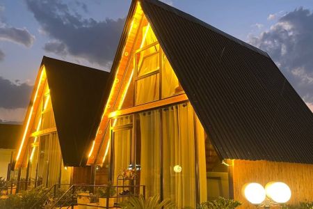 کلبه سوئیسی در متل قو