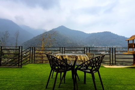 کلبه چوبی جکوزی دار در ورمیه ماسال