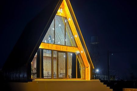 کلبه سوئیسی در نمک آبرود - آهنگرکلا