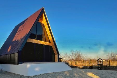 کلبه سوئیسی در نمک آبرود - آهنگرکلا