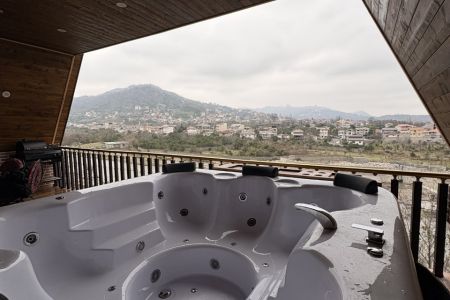 کلبه سوئیسی جکوزی دار در شیرود - تودارک