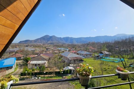 کلبه سوئیسی جکوزی دار در ماسال - آهکلان