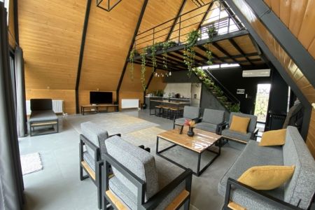 کلبه سوئیسی جکوزی دار در شاندرمن - چاله سرا