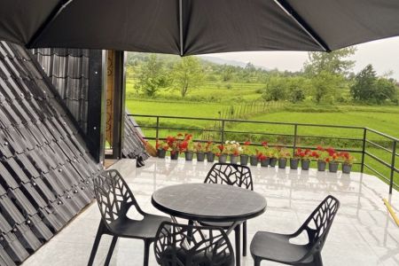 کلبه سوئیسی جکوزی دار در شاندرمن - چاله سرا