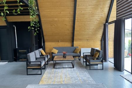 کلبه سوئیسی جکوزی دار در شاندرمن - چاله سرا