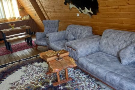 کلبه سوئیسی با جکوزی در رامسر - کوهرسرا