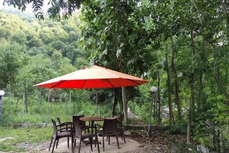 ویلا لب رودخانه در ماسال - گنذر