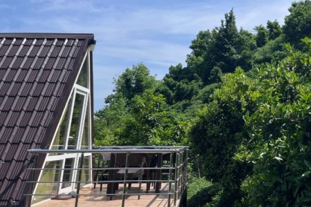 کلبه سوئیسی جنگلی در لاهیجان - زمیدان