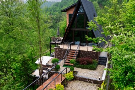 کلبه سوئیسی لوکس در رامسر - توساکوتی