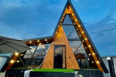 کلبه سوئیسی جکوزی دار در بابلکنار - شیردارکلا