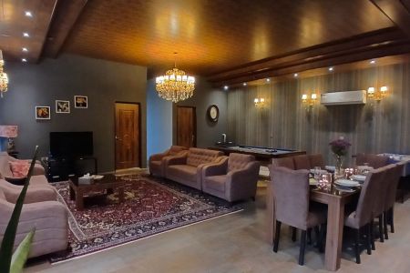 ویلا در بندر انزلی - شانگهای پرده