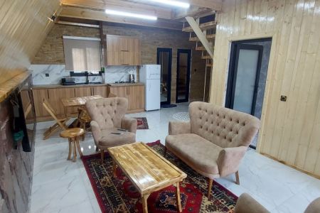 کلبه سوئیسی جکوزی دار در رامسر