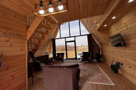 کلبه سوئیسی با تراس دلباز اسالم - ملامحله