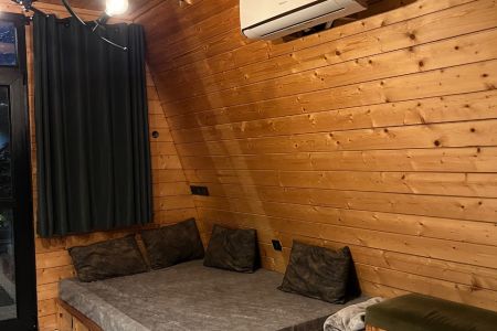 کلبه سوئیسی با جکوزی بندر انزلی - پیل علی باغ