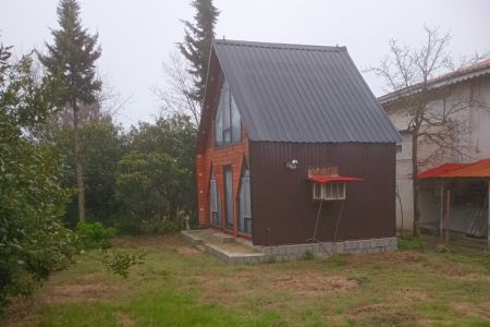 کلبه چوبی در چابکسر