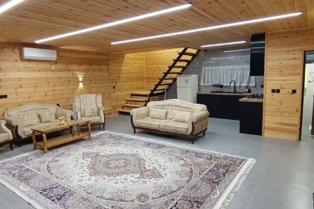 کلبه چوبی دوبلکس در ماسال