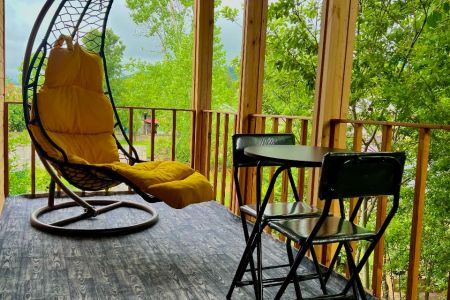 کلبه چوبی در ماسال - وشمه سرا