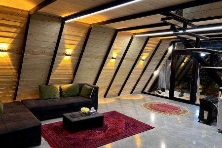 کلبه سوئیسی با جکوزی در چابکسر - سرولات