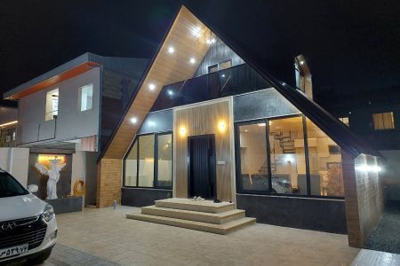 ویلا با طراحی سوئیسی در بندرانزلی - بشمن