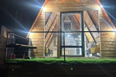 کلبه سوئیسی در لاهیجان - گرمابرود