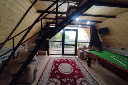 کلبه سوئیسی جکوزی دار در شیرود - شریف آباد