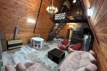 کلبه سوئیسی با جکوزی در بابلکنار - شیردارکلا