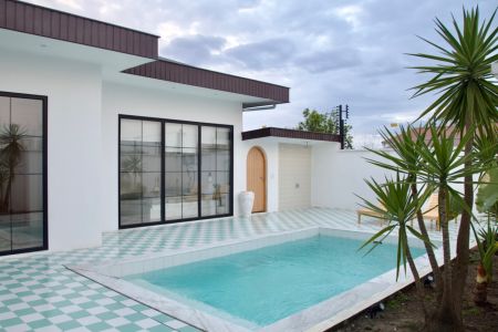 ویلا استخردار با طراحی مدیترانه ای در بندرانزلی