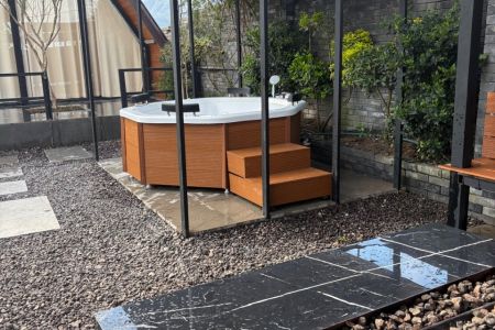 کلبه سوئیسی با جکوزی در ماسال - وشمه سرا