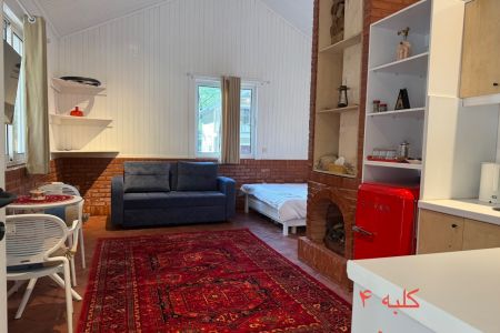 کلبه جنگلی در جاده سه‌ هزار - آبی