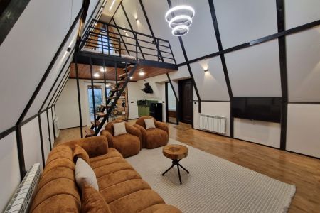 کلبه سوئیسی جکوزی دار در دالخانی - پیازکش