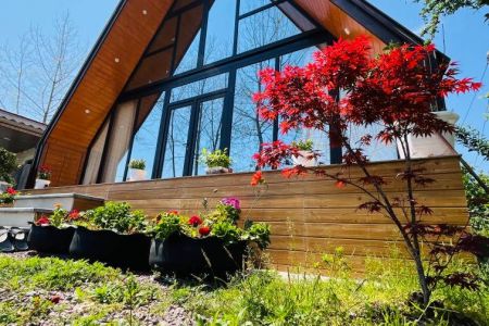 کلبه سوئیسی در ماسال - درخانه